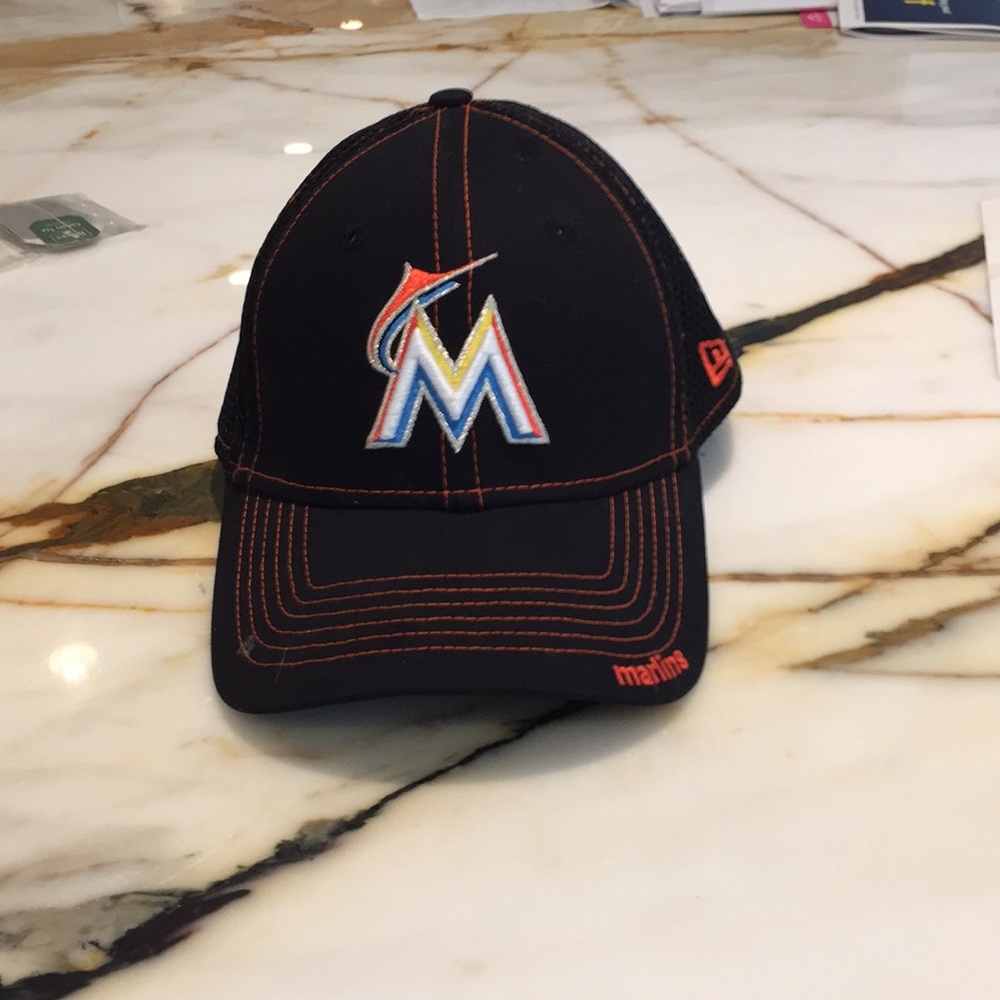 Marlins baseball authentic hat